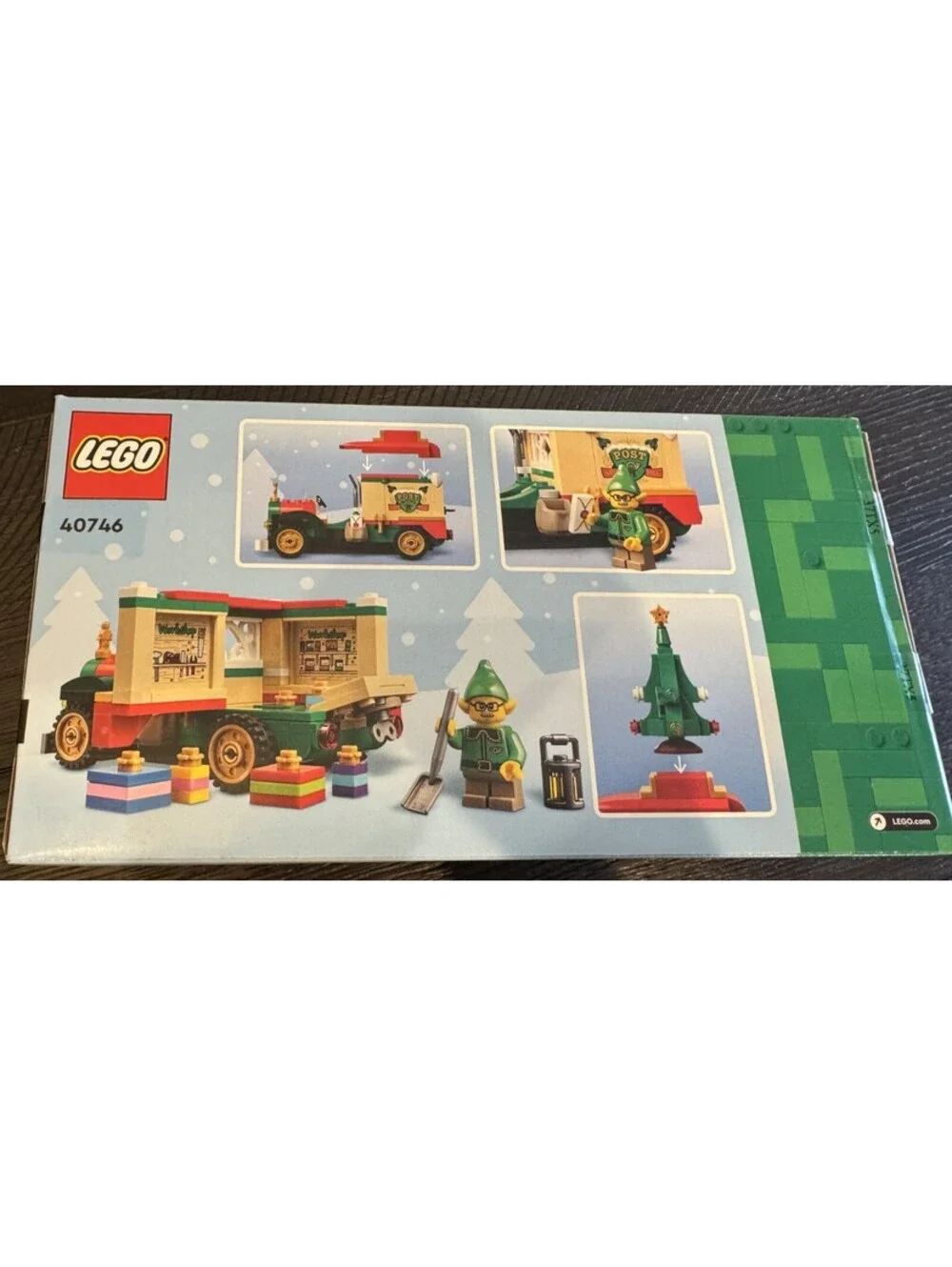 New LEGO Santa's Delivery Truck 224 Pieces